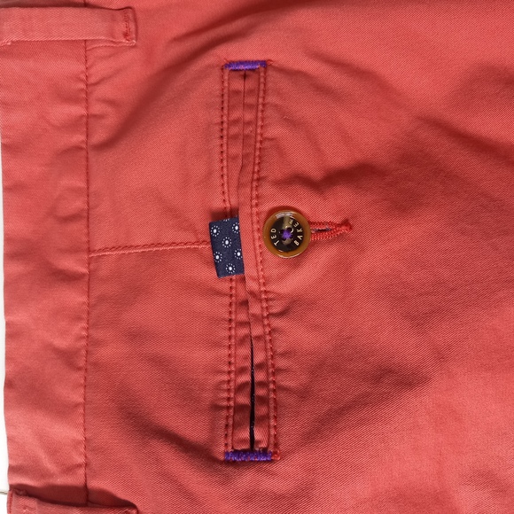 Mens Size W38 L30 Chinos Burnt Orange Immaculate - Picture 7 of 9